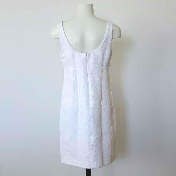 Michael Kors White Dress, Size 10 - Picture 4 of 8